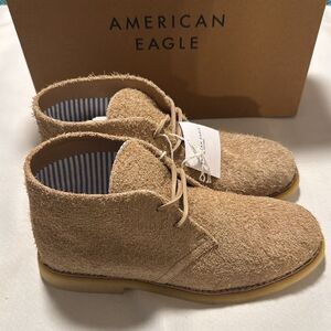 Suede Chukka Boots Mens 9 Tan American Eagle